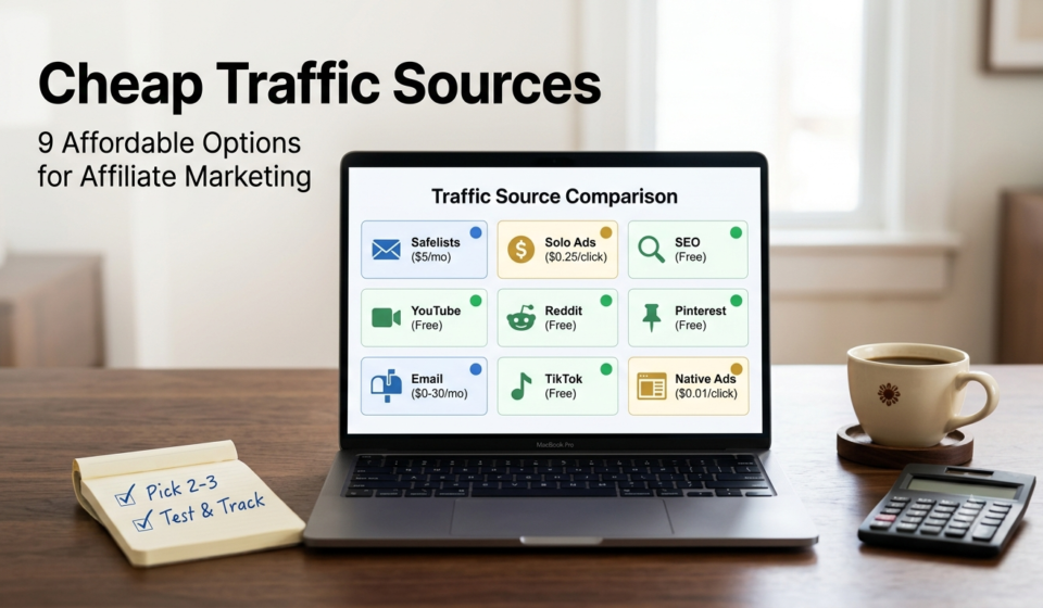 Cheap Traffic Sources for Affiliate Marketing