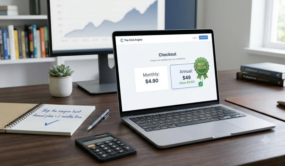 the click engine coupon