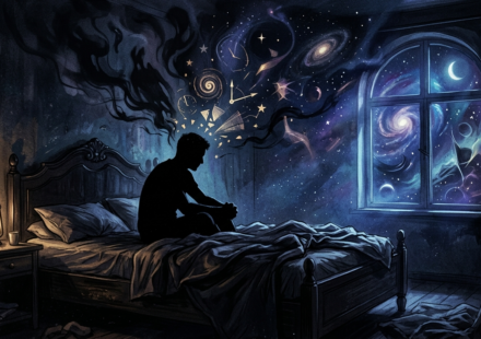 how to fall asleep with racing thoughts