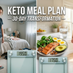 Keto meal plan before and after 30 day weight loss transformation